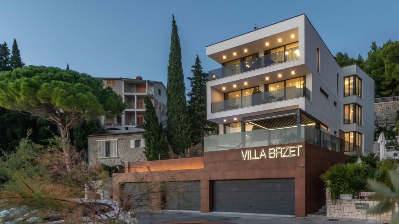 Villa Brzet - Luxury Boutique Apartments Omiš Kültér fotó